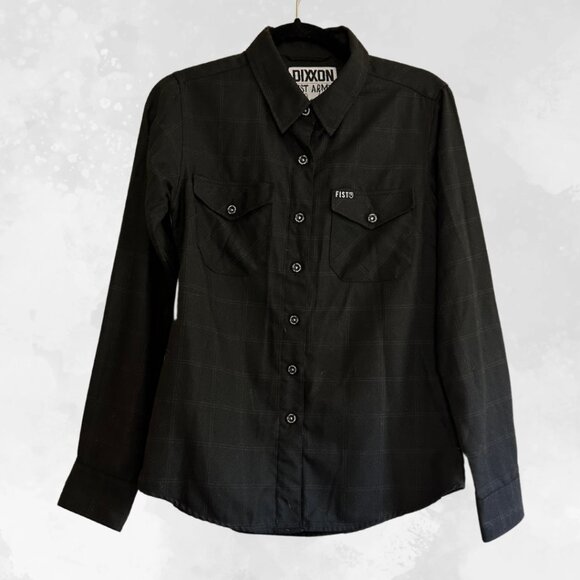 Dixxon Flannel Fist Army Glove Lords Snap Button Up - Picture 1 of 3